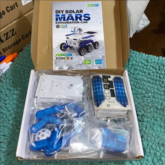 STEM Space Toys Projects for Kids Ages 8-12+, DIY Solar Power Mars Rover Car, - Picture 4 of 12